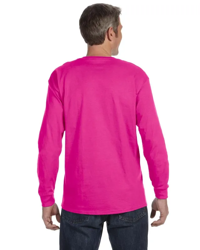 Jerzees Adult DRI-POWER® ACTIVE Long-Sleeve T-Shirt — view 13