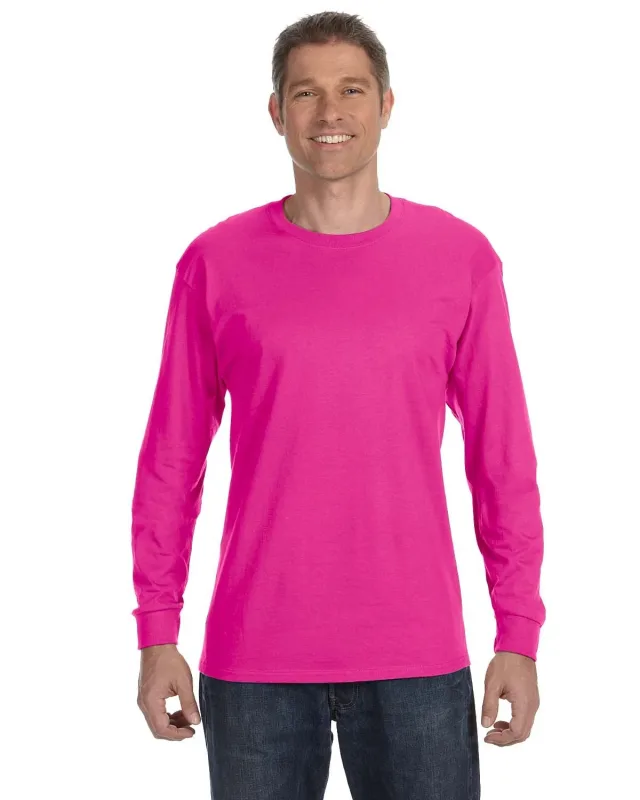 Jerzees Adult DRI-POWER® ACTIVE Long-Sleeve T-Shirt — view 14