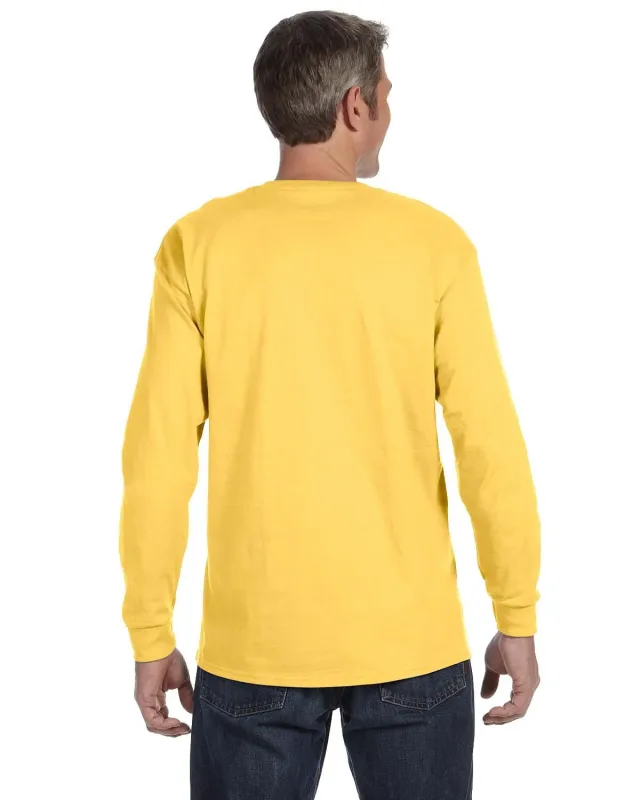 Jerzees Adult DRI-POWER® ACTIVE Long-Sleeve T-Shirt — view 16