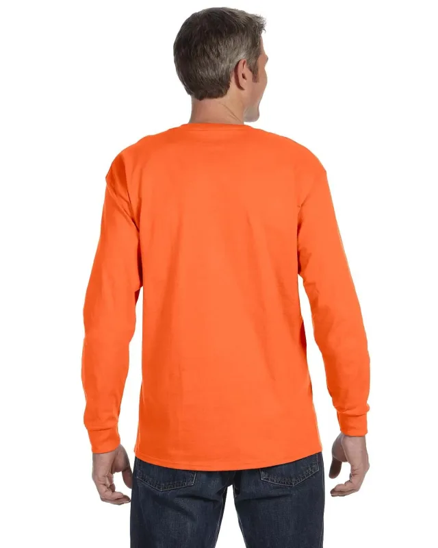 Jerzees Adult DRI-POWER® ACTIVE Long-Sleeve T-Shirt — view 19