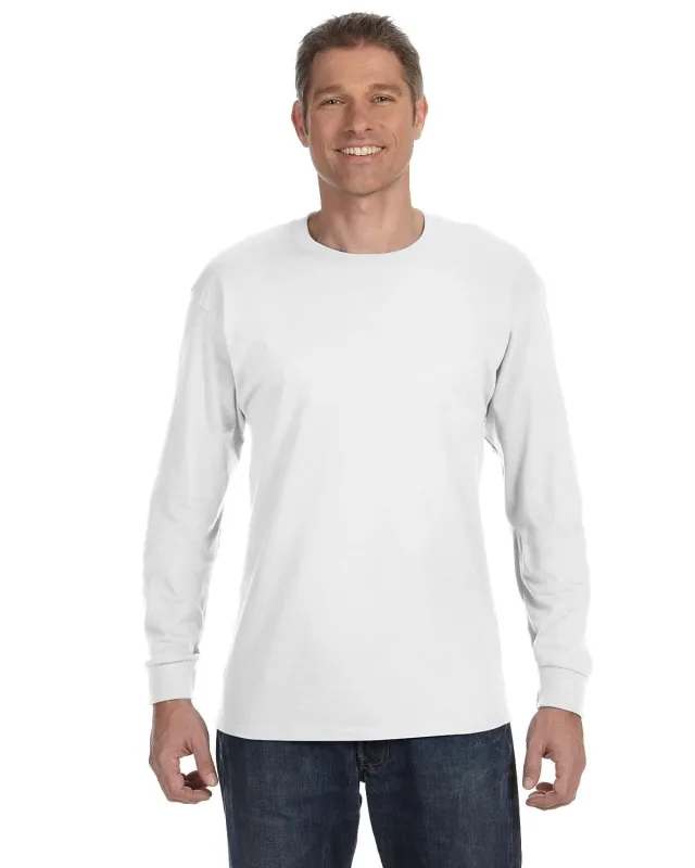 Jerzees Adult DRI-POWER® ACTIVE Long-Sleeve T-Shirt — view 2