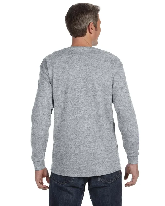 Jerzees Adult DRI-POWER® ACTIVE Long-Sleeve T-Shirt — view 28