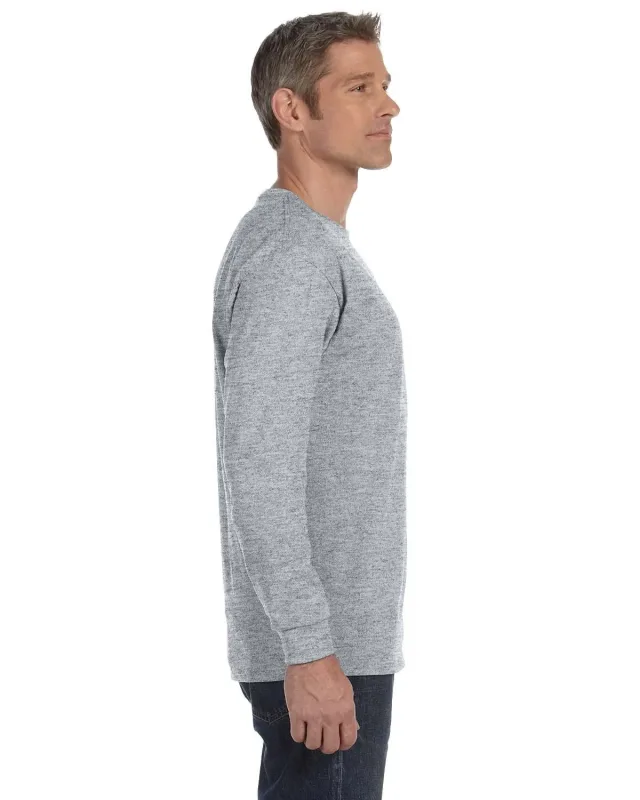 Jerzees Adult DRI-POWER® ACTIVE Long-Sleeve T-Shirt — view 30