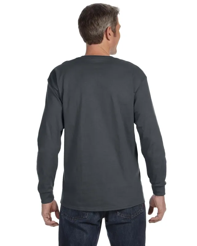 Jerzees Adult DRI-POWER® ACTIVE Long-Sleeve T-Shirt — view 34