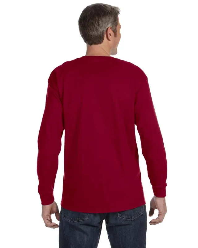 Jerzees Adult DRI-POWER® ACTIVE Long-Sleeve T-Shirt — view 43