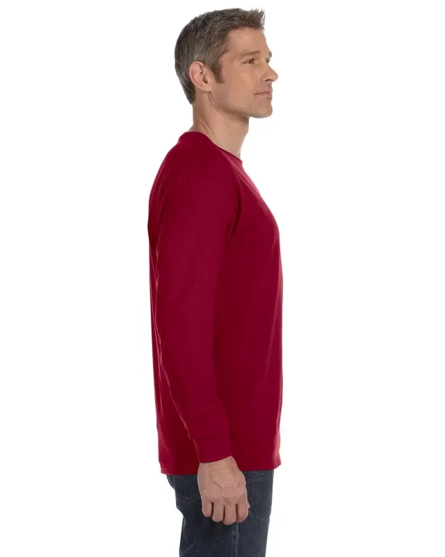 Jerzees Adult DRI-POWER® ACTIVE Long-Sleeve T-Shirt — view 45