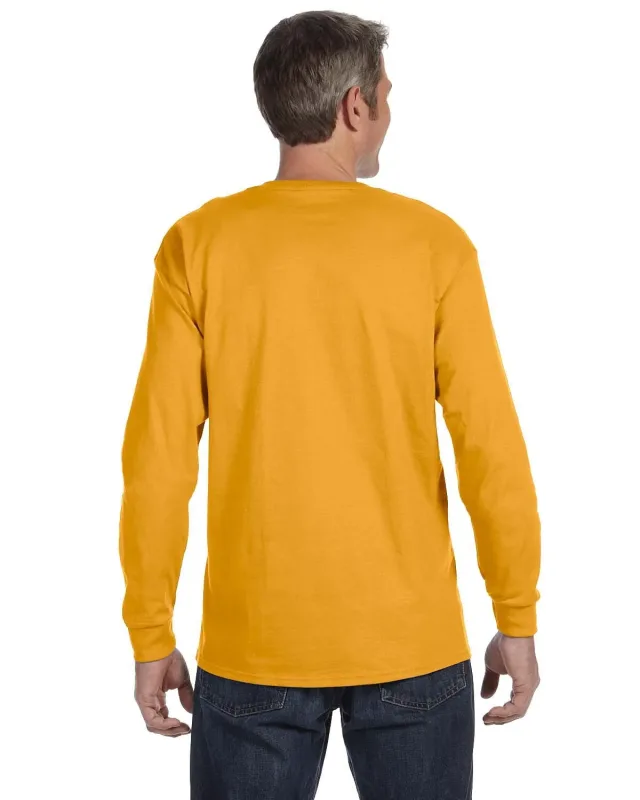 Jerzees Adult DRI-POWER® ACTIVE Long-Sleeve T-Shirt — view 46