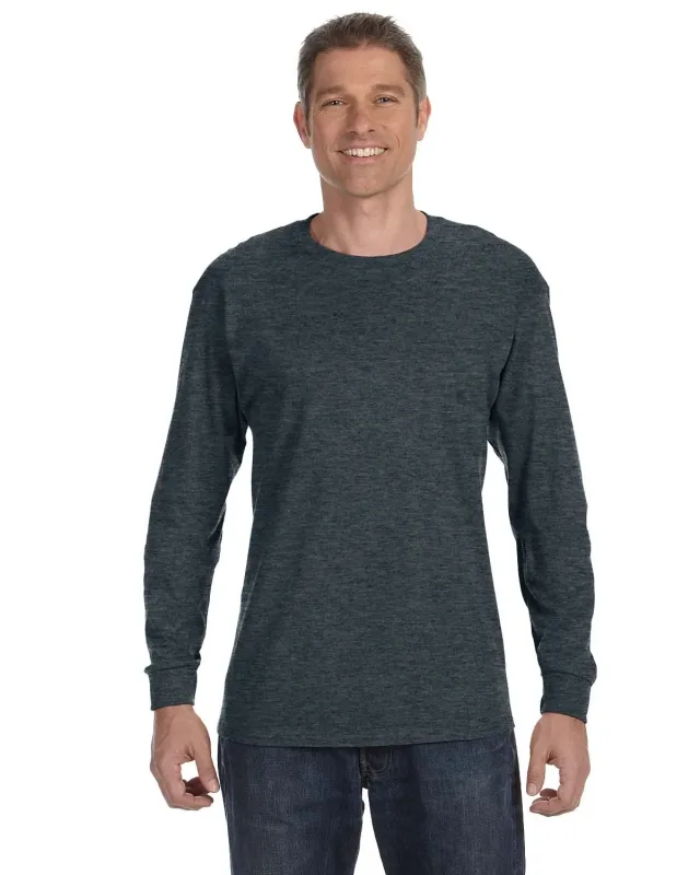 Jerzees Adult DRI-POWER® ACTIVE Long-Sleeve T-Shirt — view 5