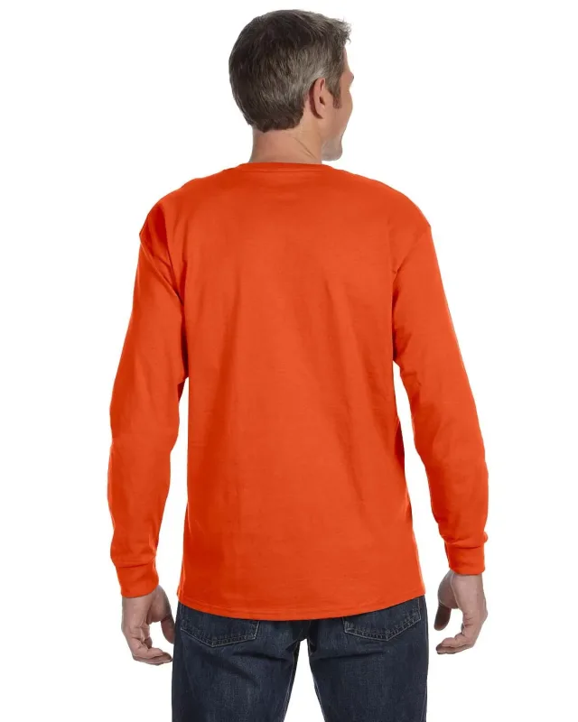 Jerzees Adult DRI-POWER® ACTIVE Long-Sleeve T-Shirt — view 55