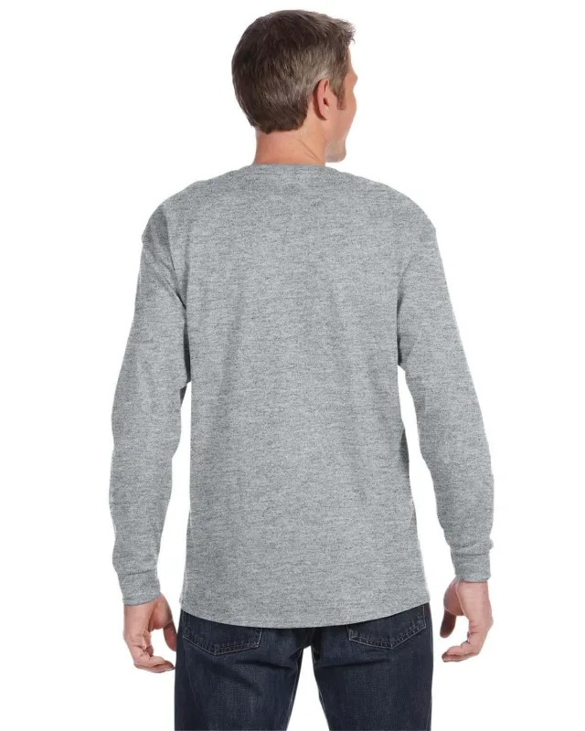 Jerzees Adult DRI-POWER® ACTIVE Long-Sleeve T-Shirt — view 94