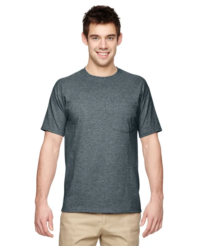 Jerzees Adult DRI-POWER® ACTIVE Pocket T-Shirt — view 5