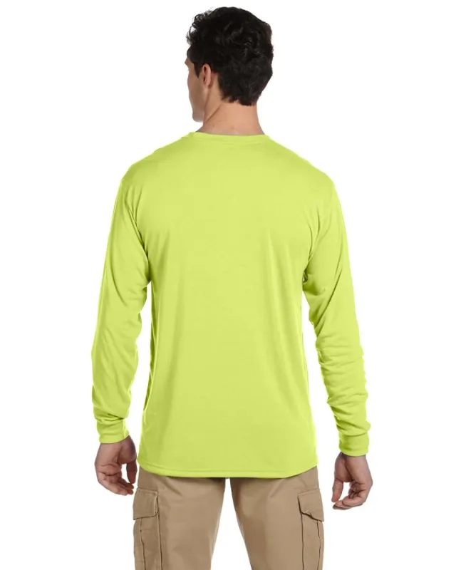Jerzees Adult DRI-POWER® SPORT Long-Sleeve T-Shirt — view 10
