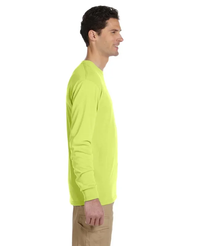 Jerzees Adult DRI-POWER® SPORT Long-Sleeve T-Shirt — view 12