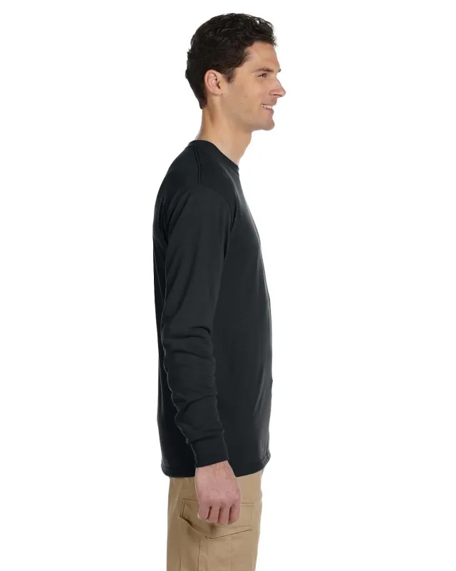 Jerzees Adult DRI-POWER® SPORT Long-Sleeve T-Shirt — view 15