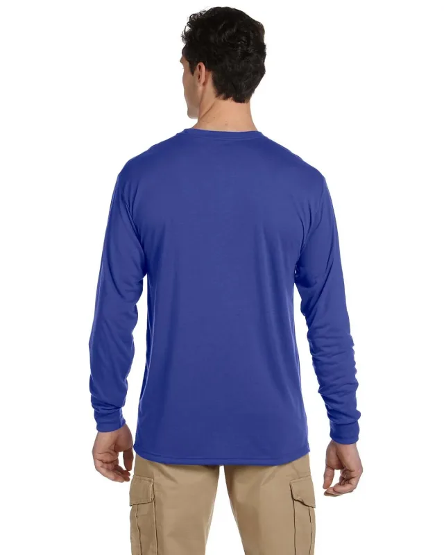 Jerzees Adult DRI-POWER® SPORT Long-Sleeve T-Shirt — view 16