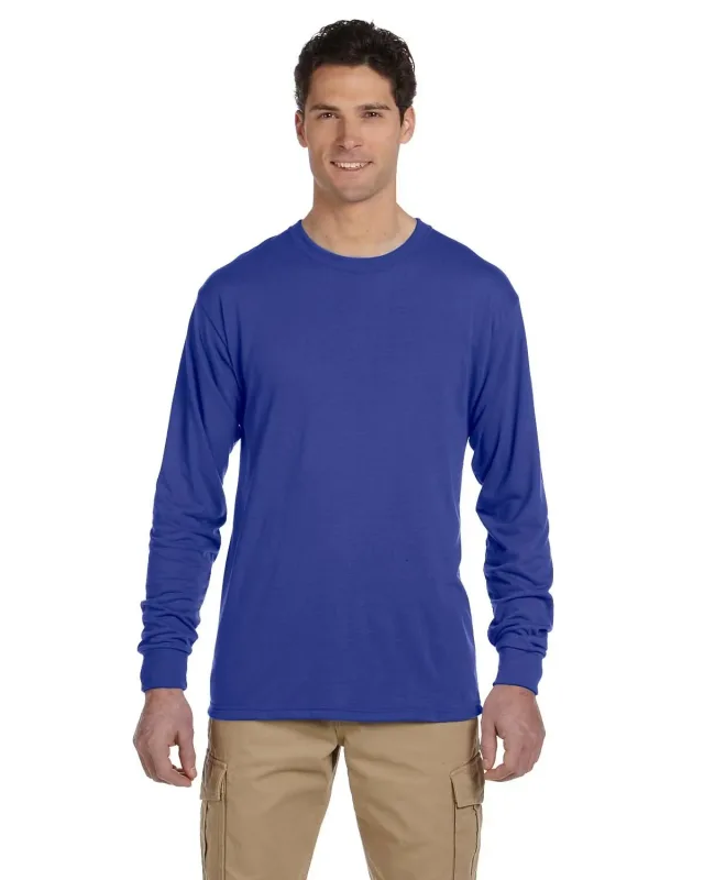 Jerzees Adult DRI-POWER® SPORT Long-Sleeve T-Shirt — view 17