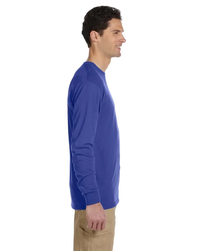 Jerzees Adult DRI-POWER® SPORT Long-Sleeve T-Shirt — view 18