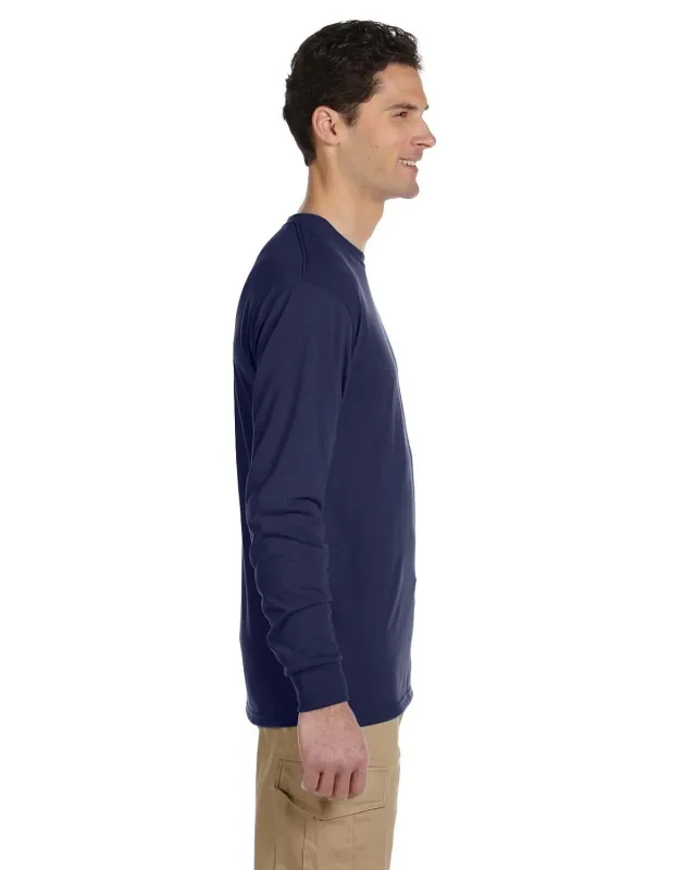 Jerzees Adult DRI-POWER® SPORT Long-Sleeve T-Shirt — view 21
