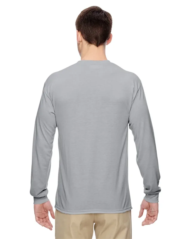 Jerzees Adult DRI-POWER® SPORT Long-Sleeve T-Shirt — view 22