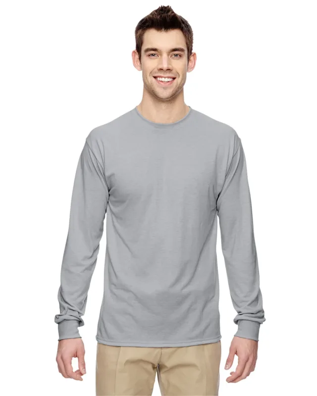 Jerzees Adult DRI-POWER® SPORT Long-Sleeve T-Shirt — view 23