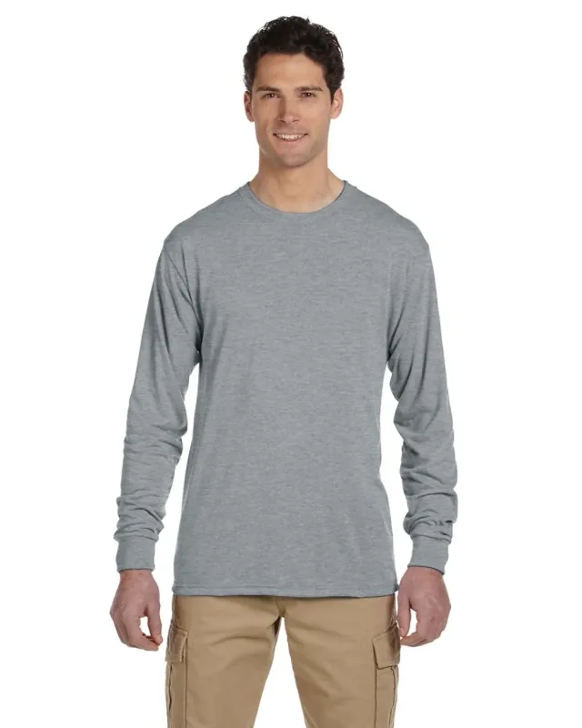 Jerzees Adult DRI-POWER® SPORT Long-Sleeve T-Shirt — view 26