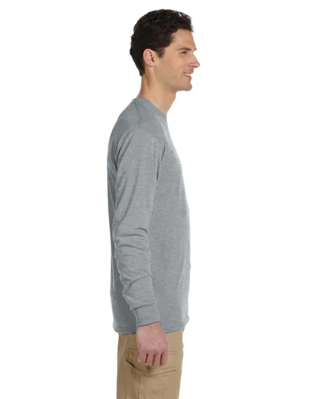Jerzees Adult DRI-POWER® SPORT Long-Sleeve T-Shirt — view 27