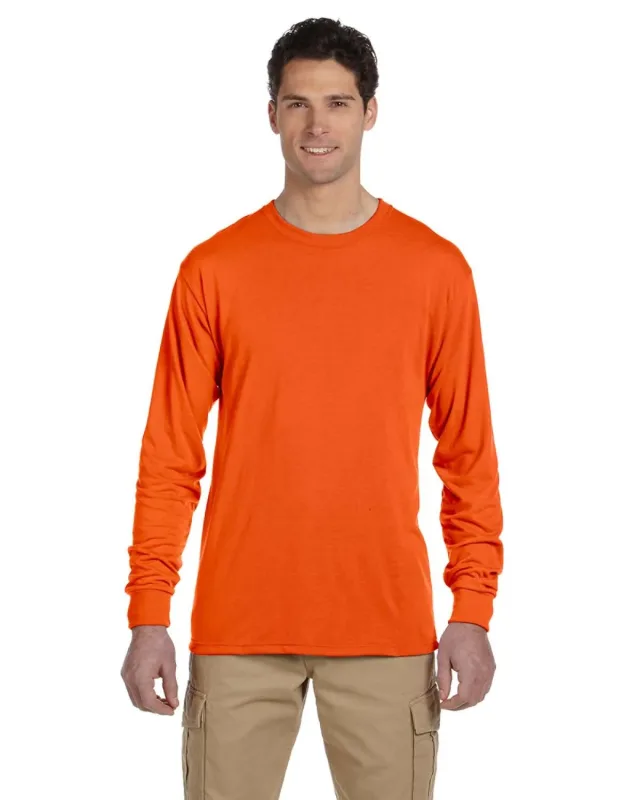 Jerzees Adult DRI-POWER® SPORT Long-Sleeve T-Shirt — view 8