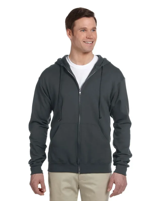 Jerzees Adult NuBlend® Fleece Full-Zip Hooded Sweatshirt — view 11