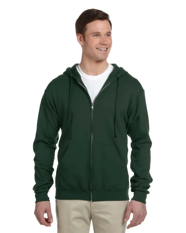 Jerzees Adult NuBlend® Fleece Full-Zip Hooded Sweatshirt — view 17