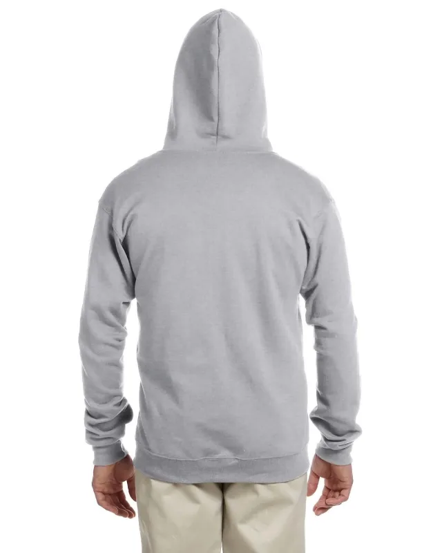 Jerzees Adult NuBlend® Fleece Full-Zip Hooded Sweatshirt — view 19