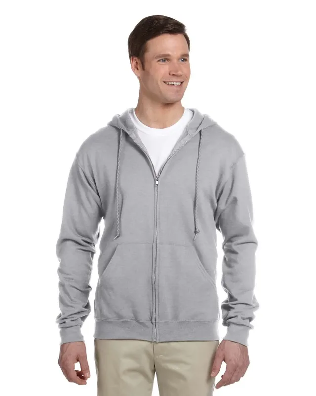 Jerzees Adult NuBlend® Fleece Full-Zip Hooded Sweatshirt — view 20
