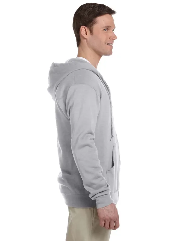 Jerzees Adult NuBlend® Fleece Full-Zip Hooded Sweatshirt — view 21