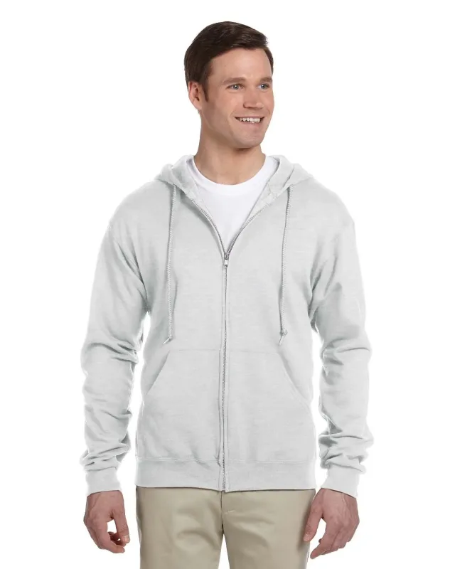 Jerzees Adult NuBlend® Fleece Full-Zip Hooded Sweatshirt — view 23
