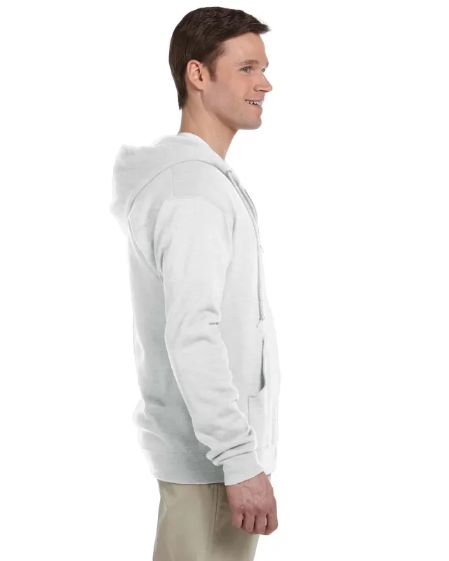 Jerzees Adult NuBlend® Fleece Full-Zip Hooded Sweatshirt — view 24