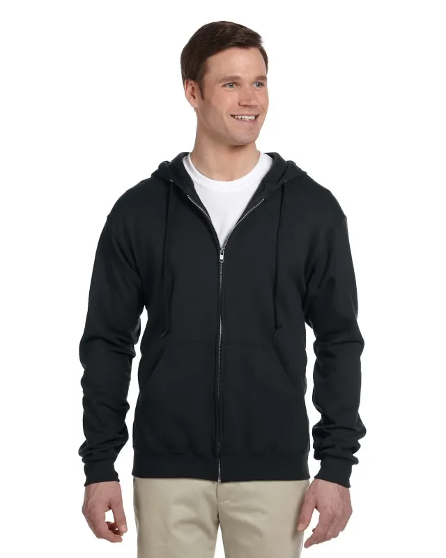 Jerzees Adult NuBlend® Fleece Full-Zip Hooded Sweatshirt — view 26