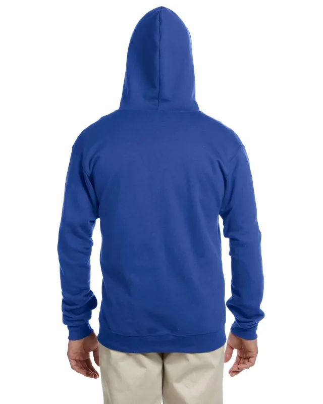 Jerzees Adult NuBlend® Fleece Full-Zip Hooded Sweatshirt — view 28