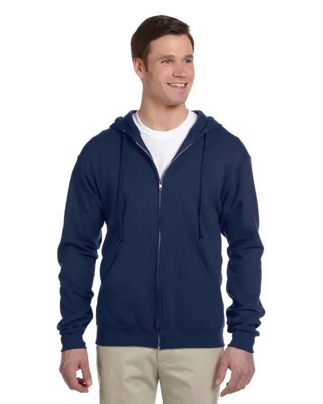 Jerzees Adult NuBlend® Fleece Full-Zip Hooded Sweatshirt — view 32
