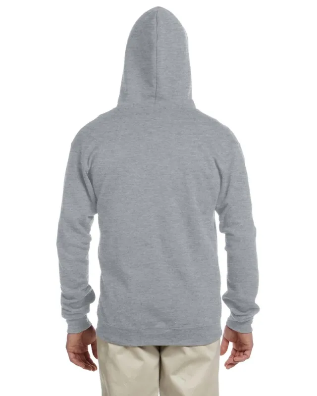 Jerzees Adult NuBlend® Fleece Full-Zip Hooded Sweatshirt — view 37
