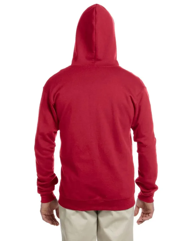 Jerzees Adult NuBlend® Fleece Full-Zip Hooded Sweatshirt — view 4
