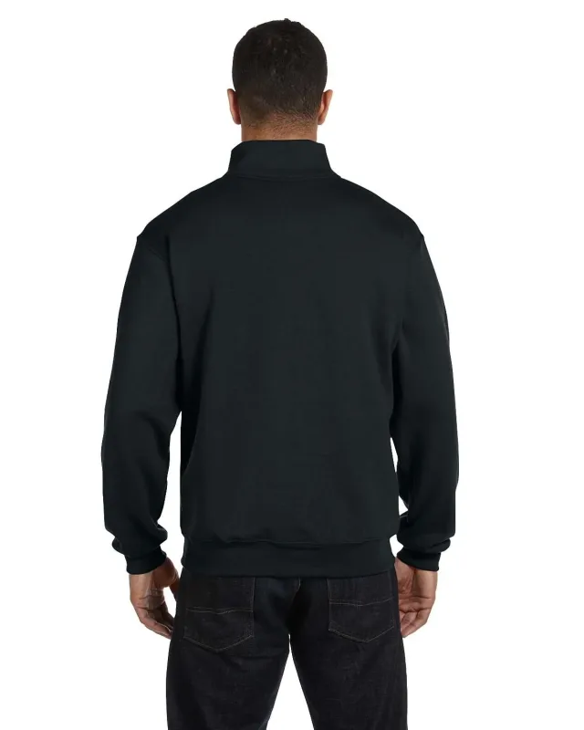 Jerzees Adult NuBlend® Quarter-Zip Cadet Collar Sweatshirt — view 22