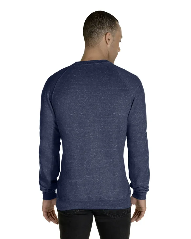 Jerzees Adult Snow Heather French Terry Crewneck Sweatshirt — view 13