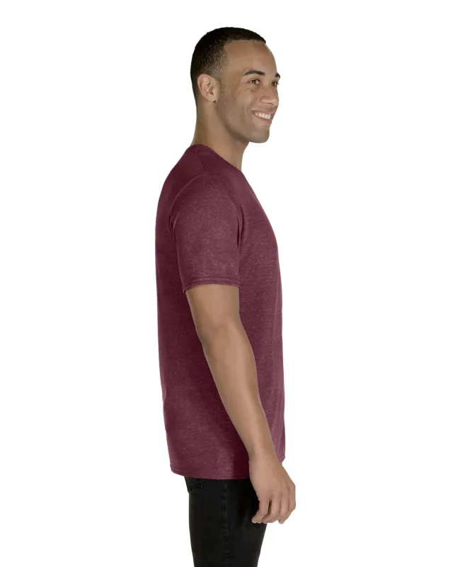 Jerzees Adult Snow Heather T-Shirt — view 17