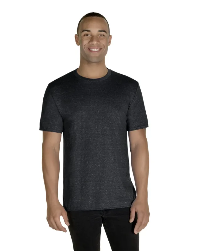 Jerzees Adult Snow Heather T-Shirt — view 2
