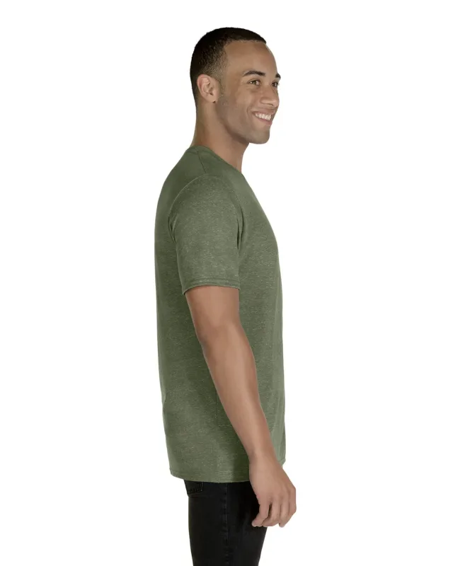 Jerzees Adult Snow Heather T-Shirt — view 20