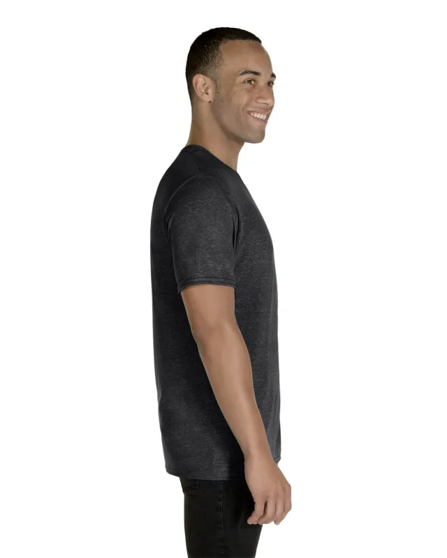 Jerzees Adult Snow Heather T-Shirt — view 3