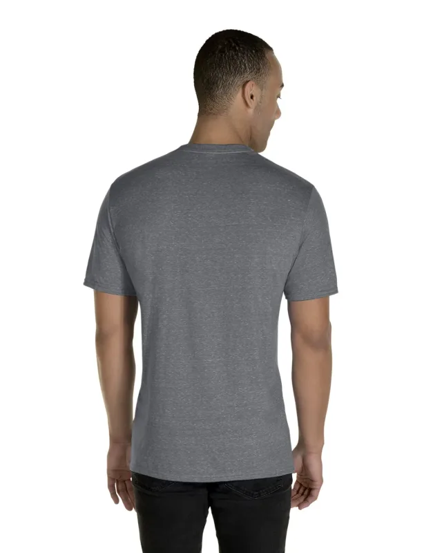 Jerzees Adult Snow Heather T-Shirt — view 7