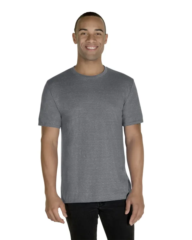 Jerzees Adult Snow Heather T-Shirt — view 8