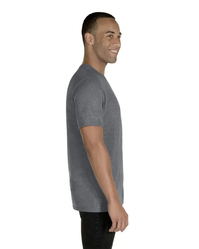 Jerzees Adult Snow Heather T-Shirt — view 9