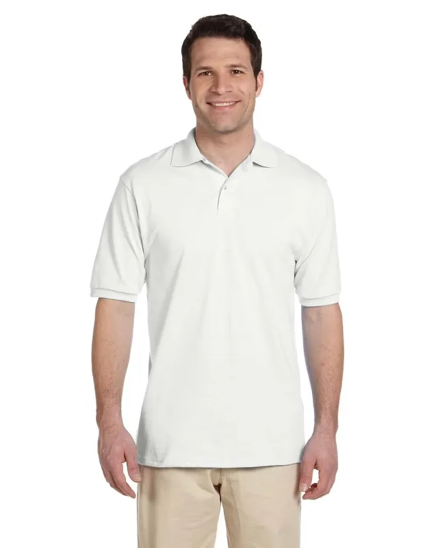 Jerzees Adult SpotShield Jersey Polo — view 2