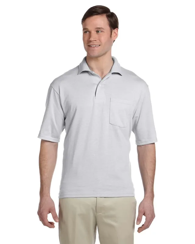 Jerzees Adult SpotShield Pocket Jersey Polo — view 16